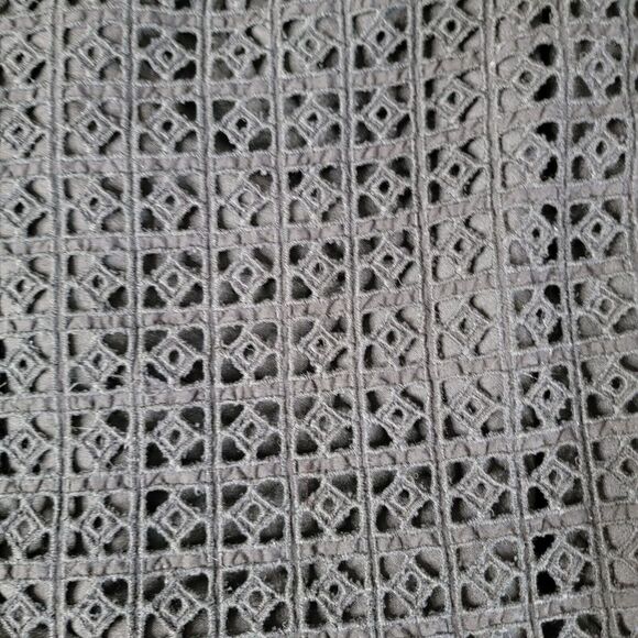 ASOS Womens Black Lace Drop Waist Long Sleeve Lined Shift Dress‎ Size 2 - Picture 7 of 10